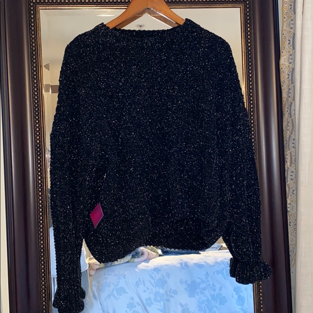 Sparkled oversized Sweater